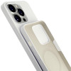 3MK Hardy Case MagSafe Apple iPhone 14 Pro Max -silikonikuori, valkoinen