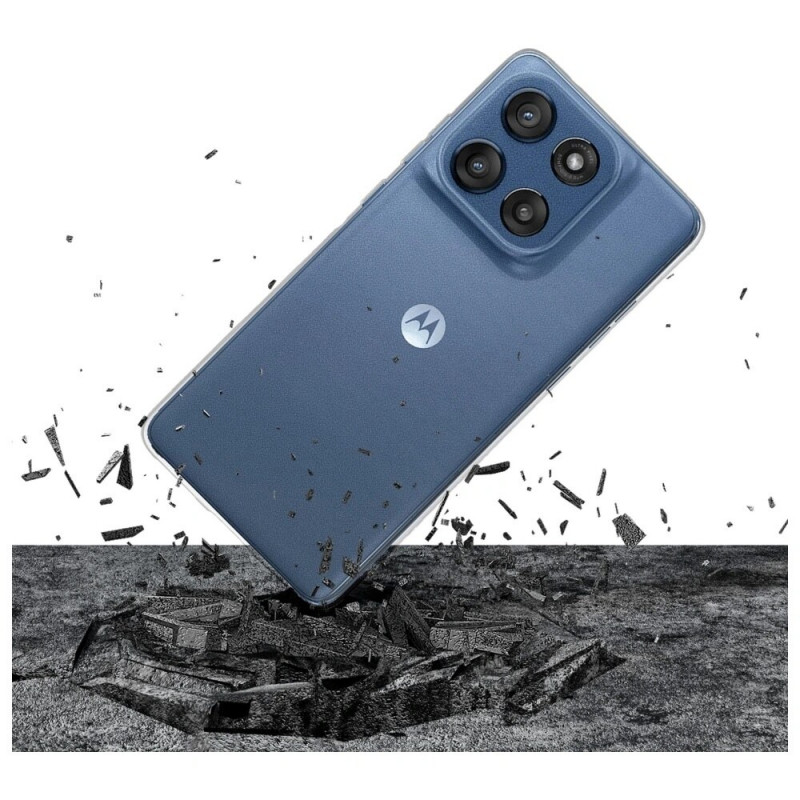 3MK Clear Case Motorola Moto Edge 60 / 60 Fusion -suojakotelo, läpinäkyvä