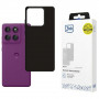 3MK Matt Case suojakotelo Motorola Edge 60 Pro -puhelimelle, mattamusta