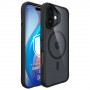 3MK Satin Armor MagCase Apple iPhone 17 -suojakotelo, musta
