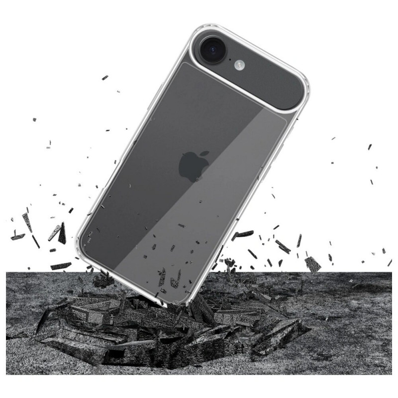 3MK Armor Case -suojakotelo Apple iPhone Air -puhelimelle, läpinäkyvä