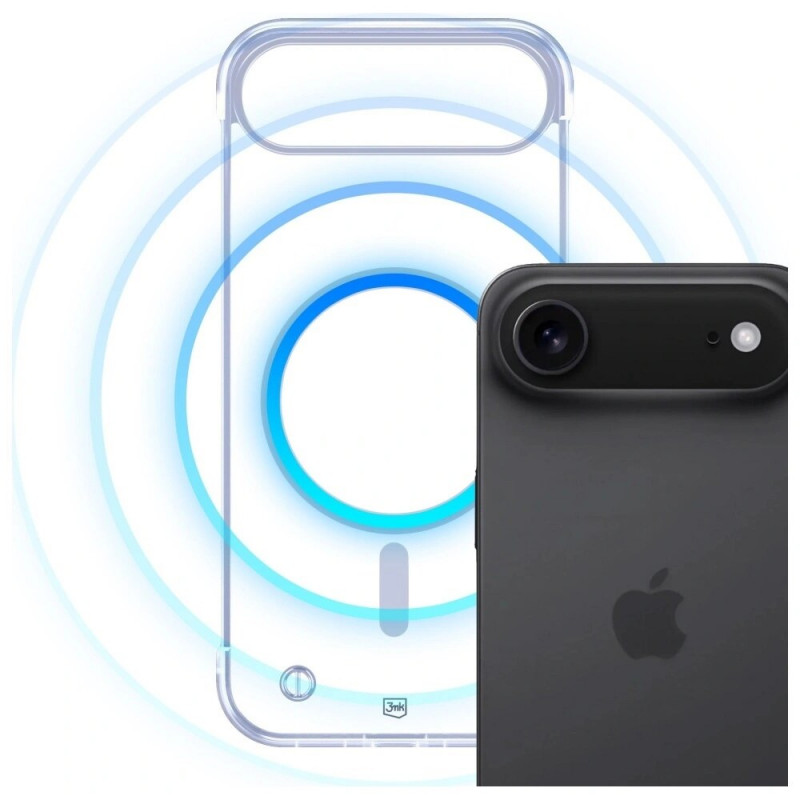 3MK Just20g MagCase -kuori Apple iPhone Air -puhelimelle, läpinäkyvä