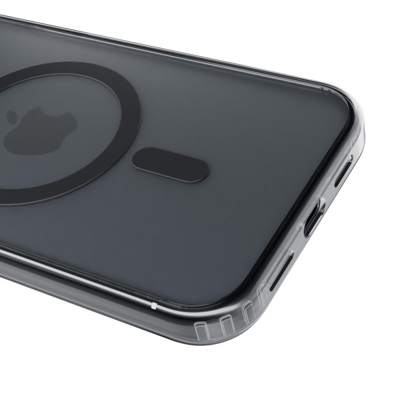 3MK Frosty MagCase Apple iPhone Air -suojakotelo, musta