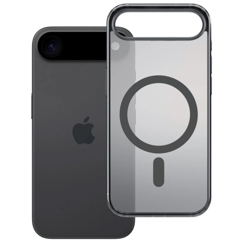 3MK Frosty MagCase Apple iPhone Air -suojakotelo, musta