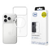 3MK Clear MagCase -kuori Apple iPhone 17 Pro -puhelimelle, läpinäkyvä