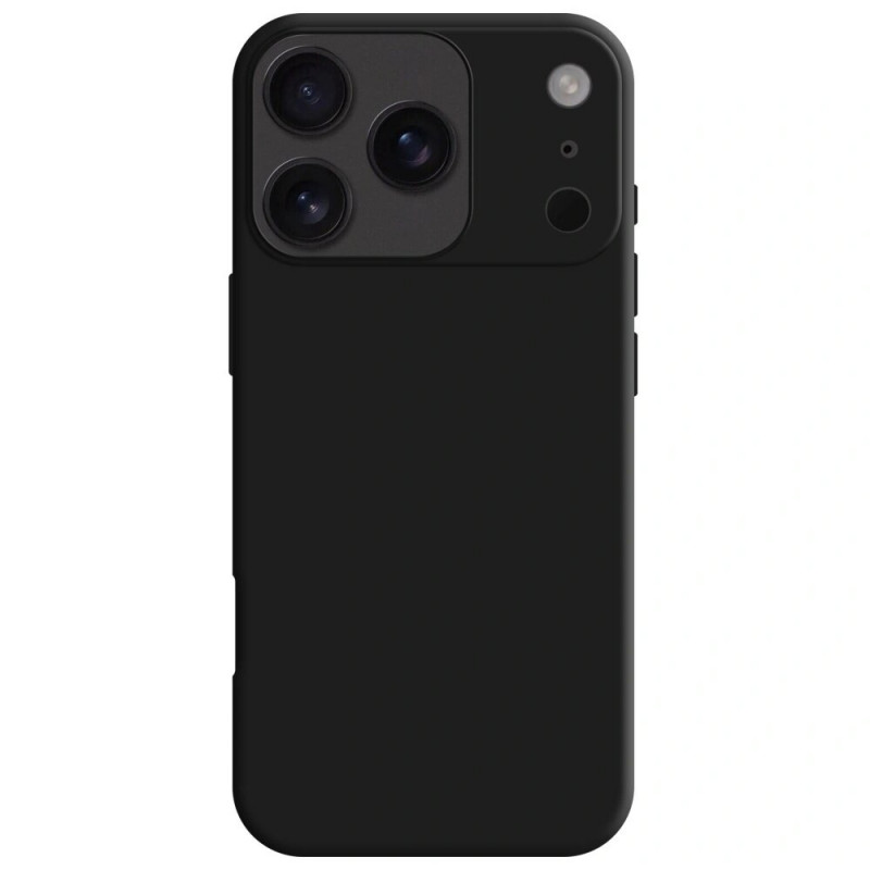 3MK Matt Case Pro -suojakotelo Apple iPhone 17 Pro -puhelimelle, mattamusta
