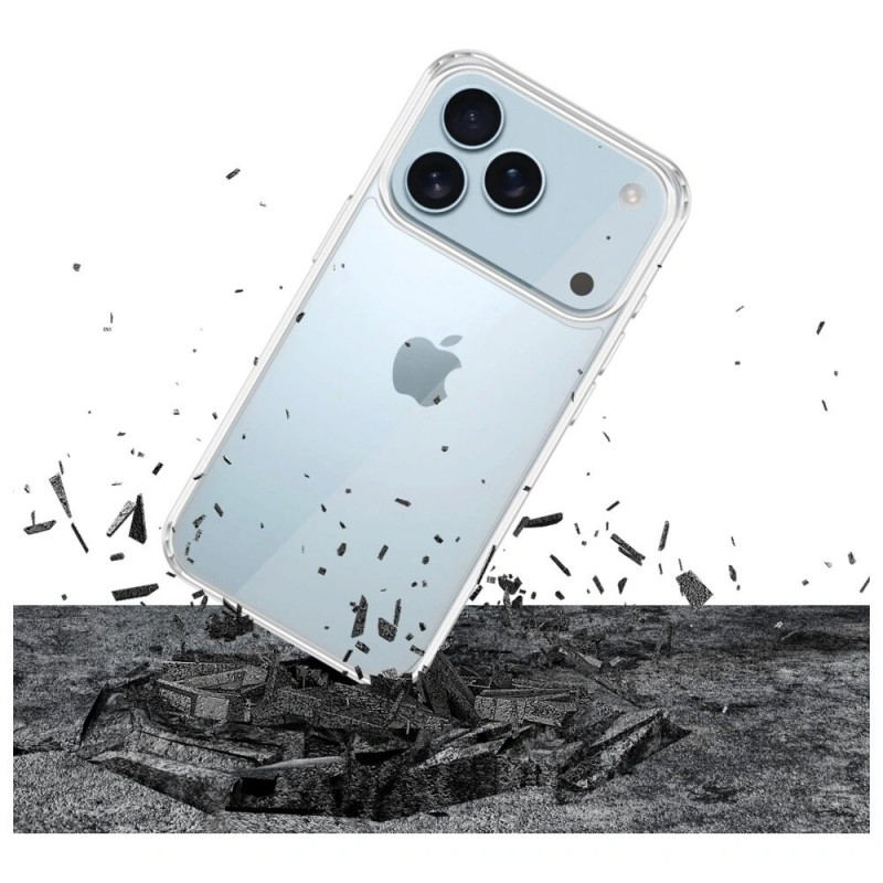 3MK Armor Case suojakotelo Apple iPhone 17 Pro Max -puhelimelle, läpinäkyvä