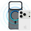 3MK Smoke Matt MagCase -suojakotelo Apple iPhone 17 Pro -puhelimelle, musta