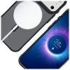 3MK Smoke Matt MagCase -suojakotelo Apple iPhone 17 Pro -puhelimelle, musta