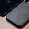 3MK Smoke Matt MagCase -suojakotelo Apple iPhone Air -puhelimelle, musta