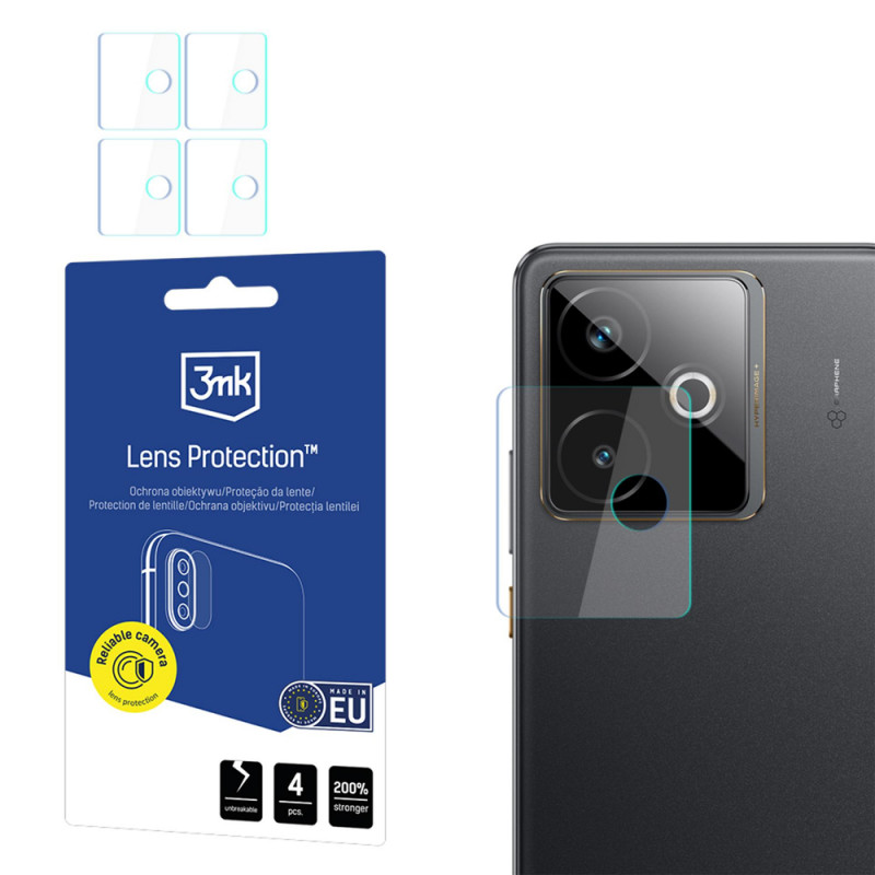3MK Lens Protection Realme GT 7T -kameran linssinsuoja (4 kpl)