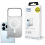 3MK Frosty MagCase Apple iPhone 17 Pro -suojakotelo, valkoinen