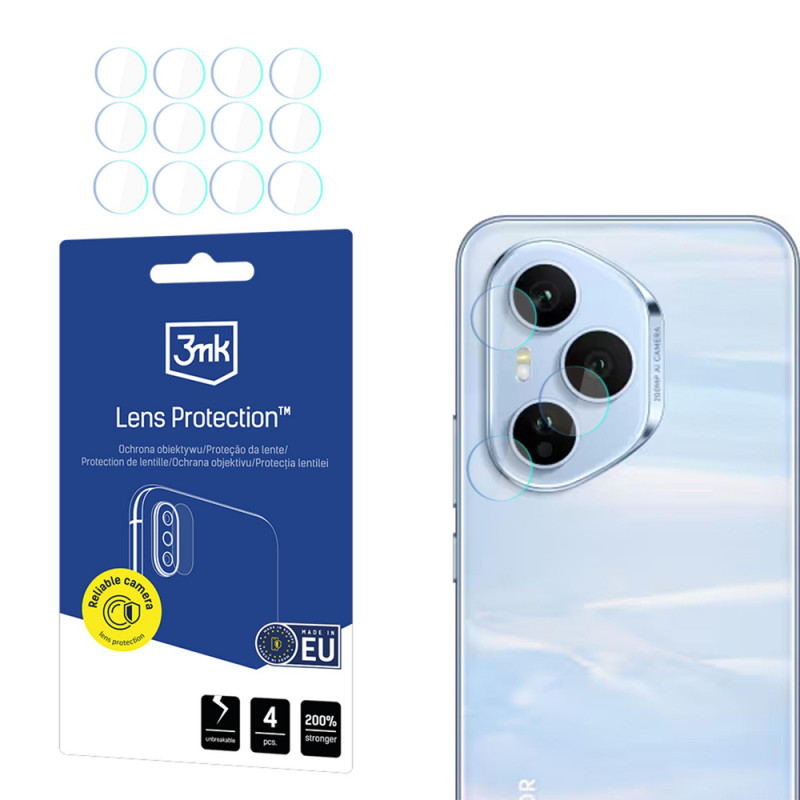 3MK Lens Protection Honor 400 Pro -kameran linssinsuojus (4 kpl)