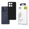 3MK Matt Case Motorola Moto G86, musta