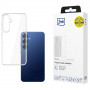 3MK Clear Case -suojakuori Samsung Galaxy S25 FE -puhelimelle, läpinäkyvä