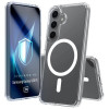 3MK Armor MagCase suojakotelo Samsung Galaxy S25 FE -puhelimelle, läpinäkyvä