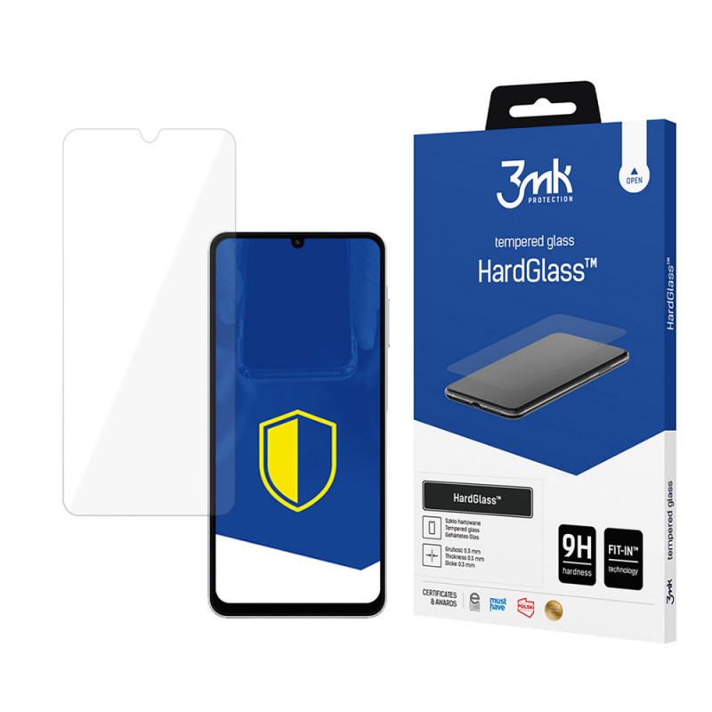 3MK HardGlass karkaistu lasi Samsung Galaxy A07 4G -puhelimelle