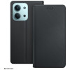 3MK Wallet Case -lompakkokotelo Redmi 15C 4G / 5G (171 mm) / Poco C85 4G -puhelimelle, musta