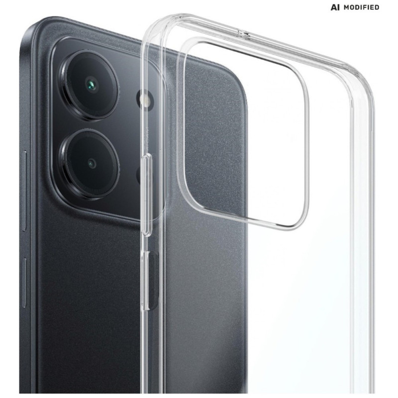 3MK Clear Case suojakuori Redmi 15C 4G / 5G (171 mm) / Poco C85 4G -puhelimelle, läpinäkyvä