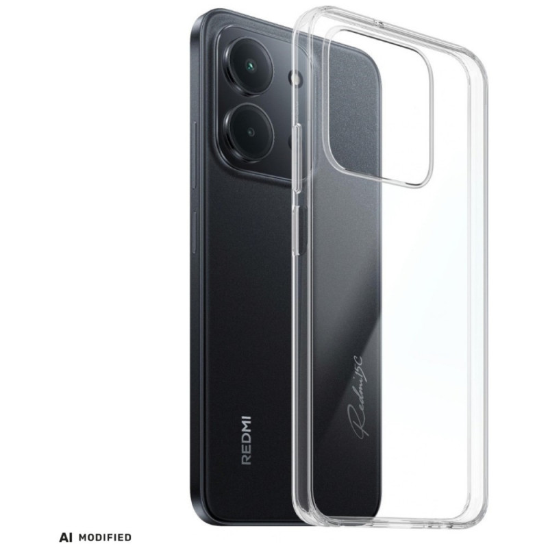 3MK Clear Case suojakuori Redmi 15C 4G / 5G (171 mm) / Poco C85 4G -puhelimelle, läpinäkyvä