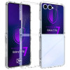 3MK Armor Case suojakotelo Samsung Galaxy Z Flip7:lle, läpinäkyvä