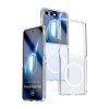 3MK Armor MagCase suojakotelo Samsung Galaxy Z Flip7 -puhelimelle, läpinäkyvä