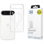 3MK MagCase Apple iPhone Air -suojakotelo, läpinäkyvä