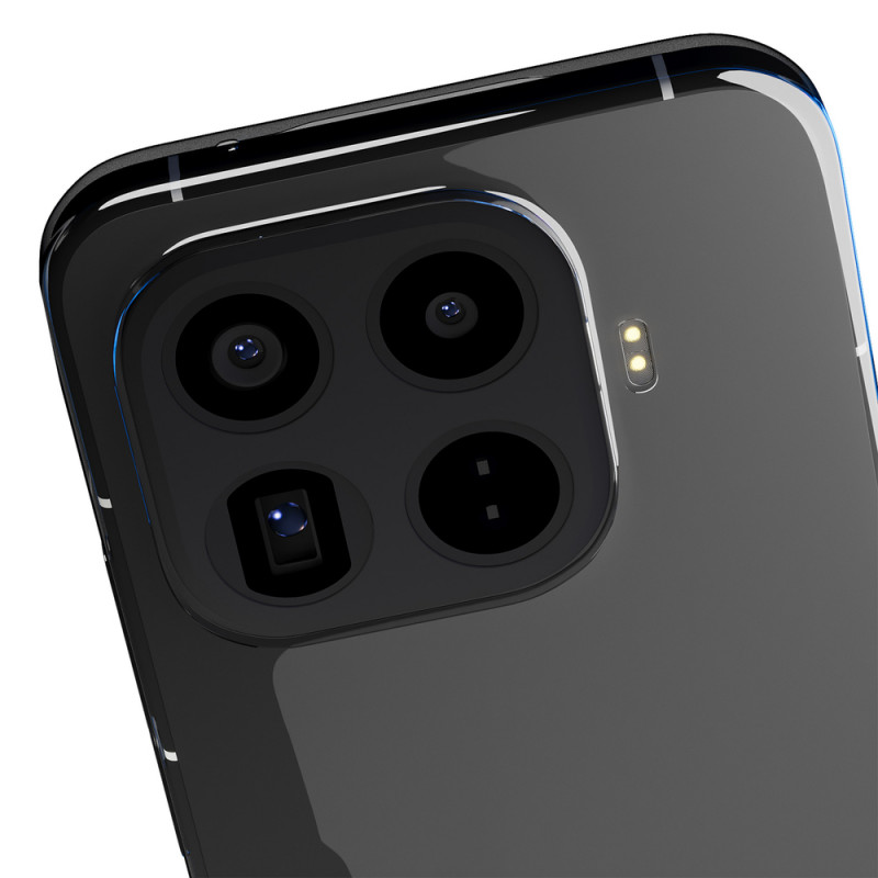 3MK Clear Case -suojakuori Xiaomi 15T Pro 5G -puhelimelle, läpinäkyvä