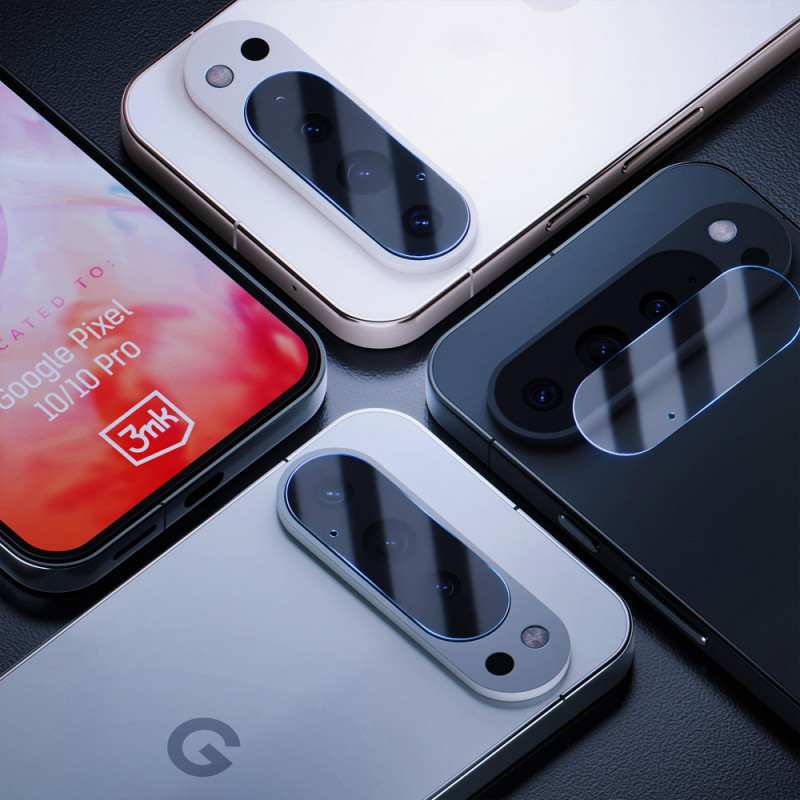 3MK Lens Protection -kameran linssinsuoja Google Pixel 10 -puhelimelle