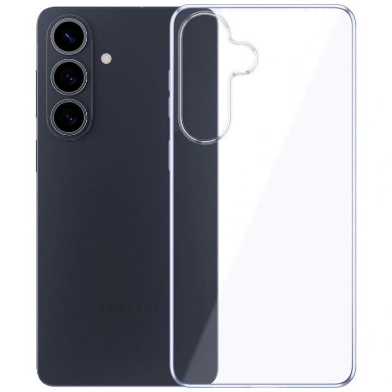 3MK Clear Case -suojakuori Samsung Galaxy S26 -puhelimeen, läpinäkyvä