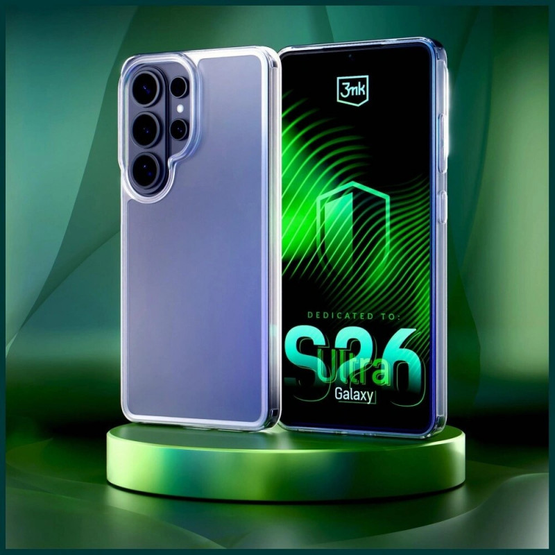 3MK Armor Case -suojakotelo Samsung Galaxy S26 Ultralle, läpinäkyvä