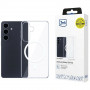 3mk Clear MagCase Samsung Galaxy S26 suojakotelo, läpinäkyvä
