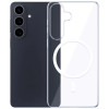 3mk Clear MagCase Samsung Galaxy S26 suojakotelo, läpinäkyvä