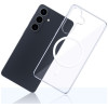 3mk Clear MagCase Samsung Galaxy S26+ suojakotelo, läpinäkyvä