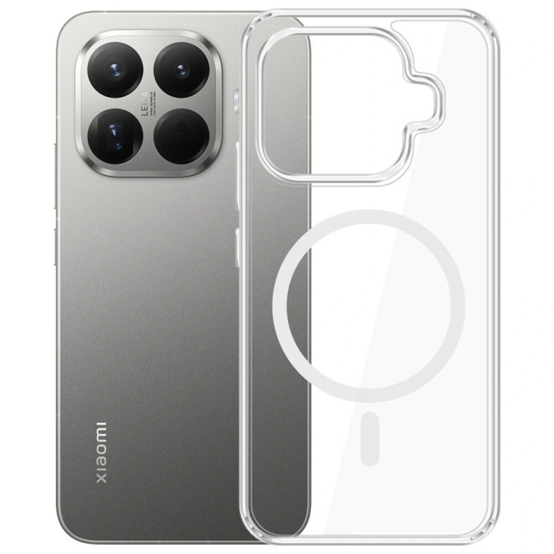 3MK Armor MagCase Xiaomi 15T Pro 5G -älypuhelimen kuori, läpinäkyvä