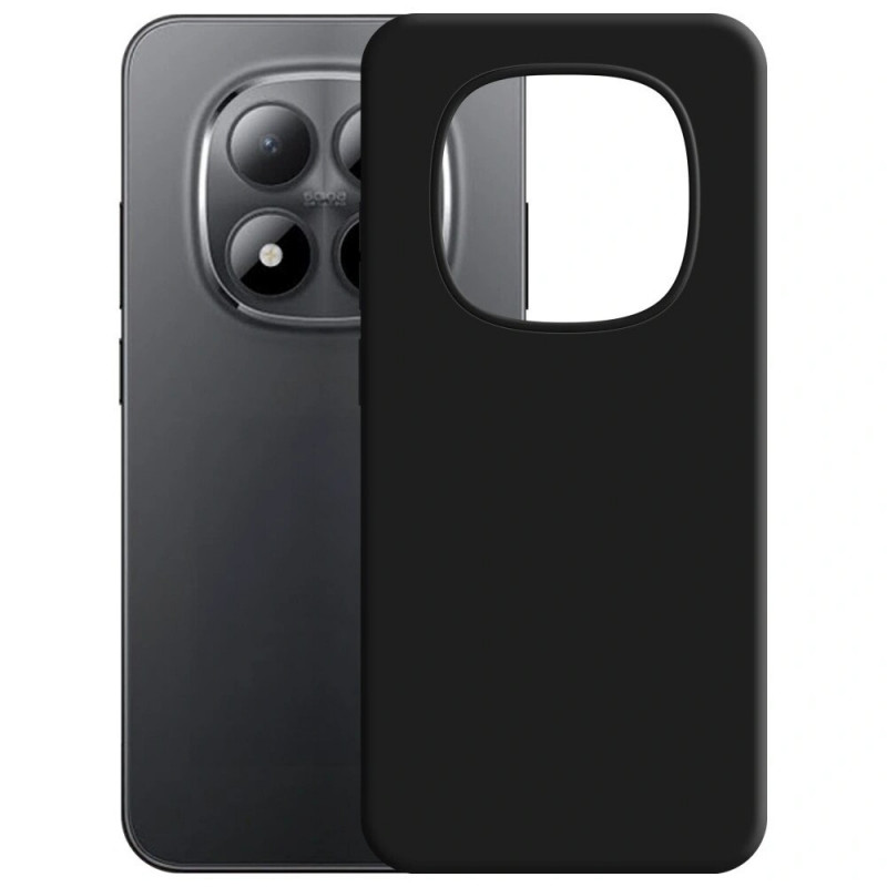 3MK Matt Case Pro Redmi Note 15 Pro -älypuhelinkotelo, musta