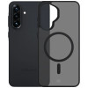 3MK Smoke MagCase Samsung Galaxy A37 -älypuhelimen kuori, savunmusta