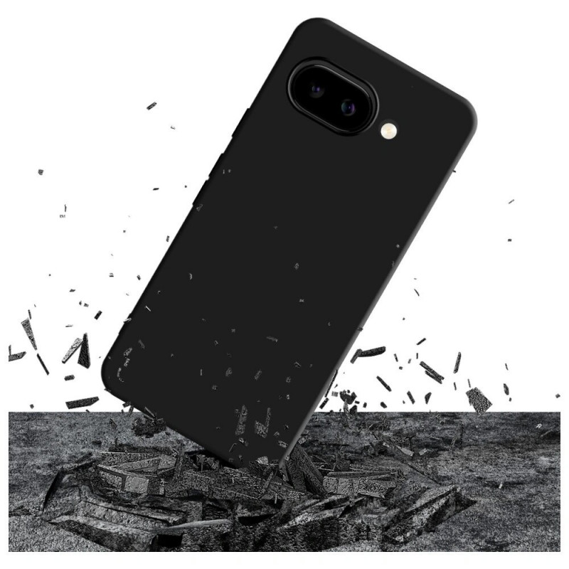 3MK Matt Case Pro Google Pixel 10A -älypuhelimen kuori, musta