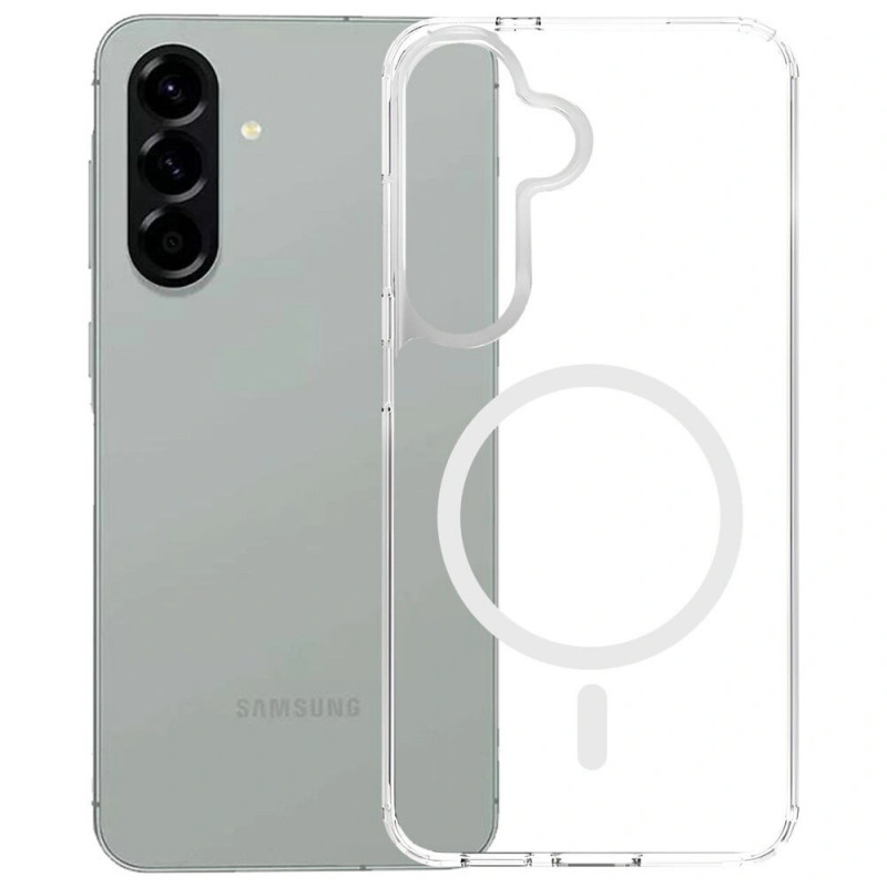 3MK Armor MagCase Samsung Galaxy A57 -älypuhelimen kuori, läpinäkyvä