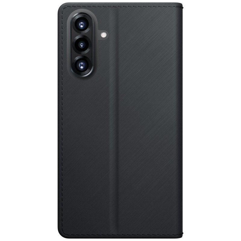 3MK Wallet Case Samsung Galaxy A27 5G -älypuhelinkotelo, musta
