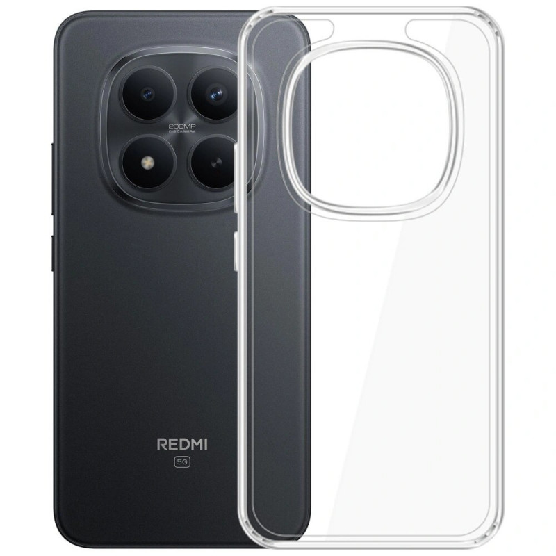3MK Armor Case suojakotelo Xiaomi Redmi Note 15 Pro+ 5G:lle, läpinäkyvä