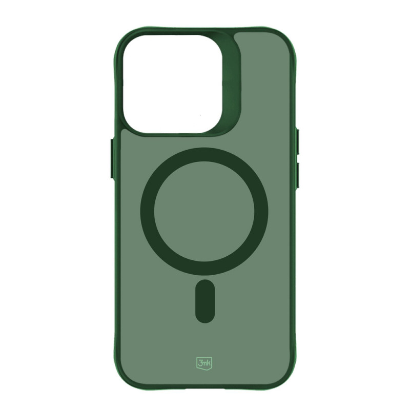 3MK Smoke MagCase Apple iPhone 16 Pro Max -suojakuori, vihreä
