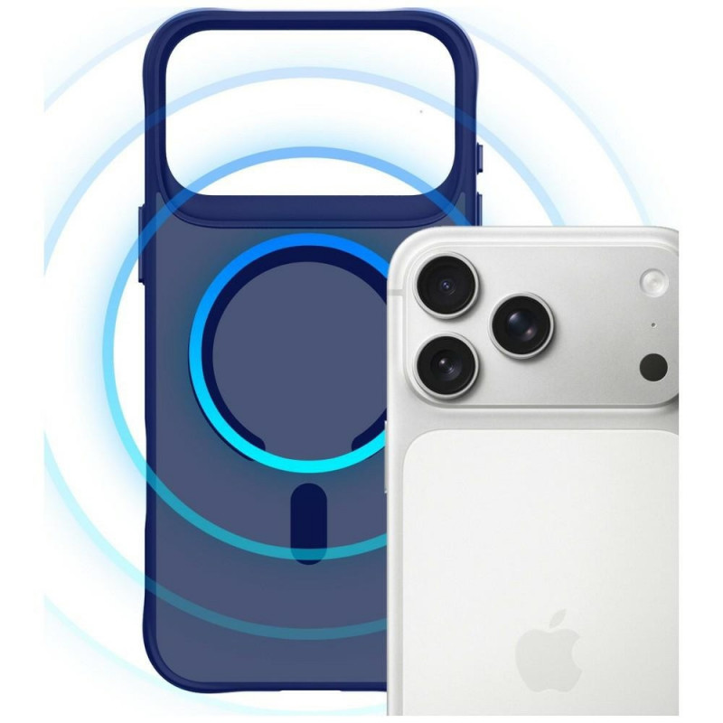 3MK Smoke MagCase Apple iPhone 17 Pro -puhelimelle, sininen