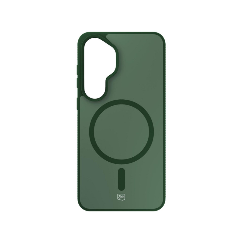 3MK Smoke MagCase suojakotelo Samsung Galaxy S24 -puhelimelle, vihreä