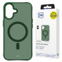 3MK Smoke MagCase Apple iPhone 16 -puhelimen suojakotelo, vihreä