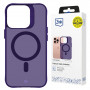 3MK Smoke MagCase Apple iPhone 16 Pro Max -puhelimelle, violetti