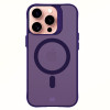 3MK Smoke MagCase Apple iPhone 16 Pro Max -puhelimelle, violetti