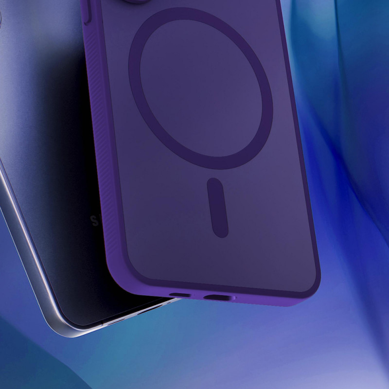 3MK Smoke MagCase Apple iPhone 16 Pro Max -puhelimelle, violetti