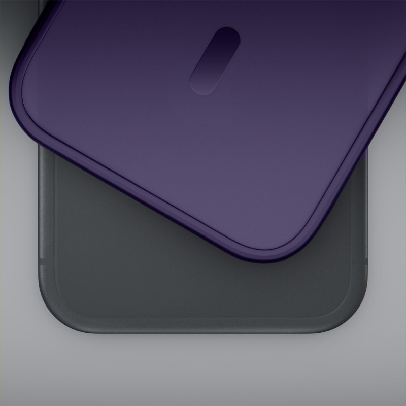 3MK Smoke MagCase Apple iPhone 16 -puhelimen suojakotelo, violetti