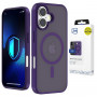 3MK Smoke MagCase Apple iPhone 17 -puhelimen suojakotelo, violetti